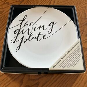 The Giving Plate By Cypress Home, Hebrews 13:16 Traveling Plate